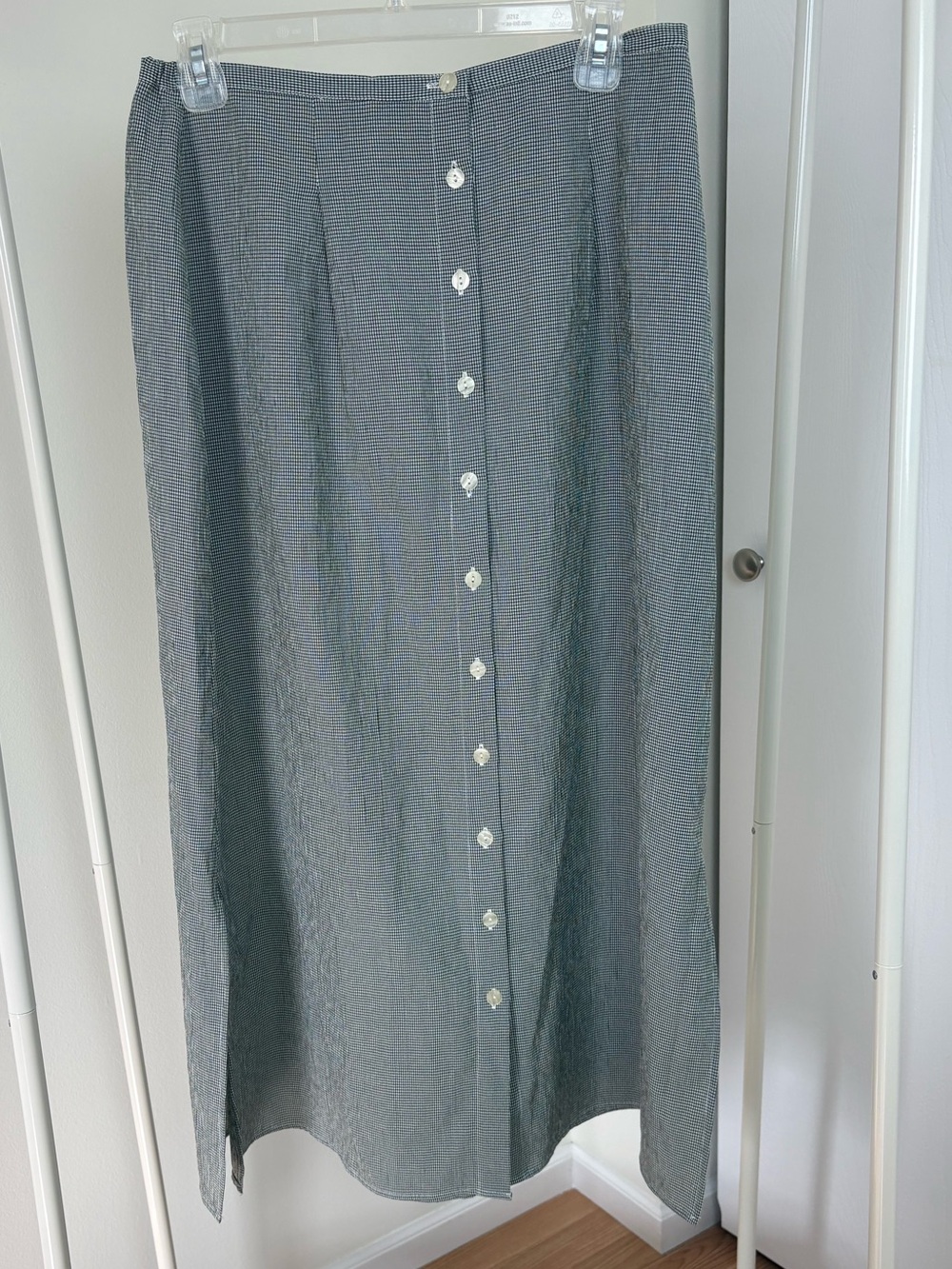 Vintage Karen Scott Button-Front Midi Skirt